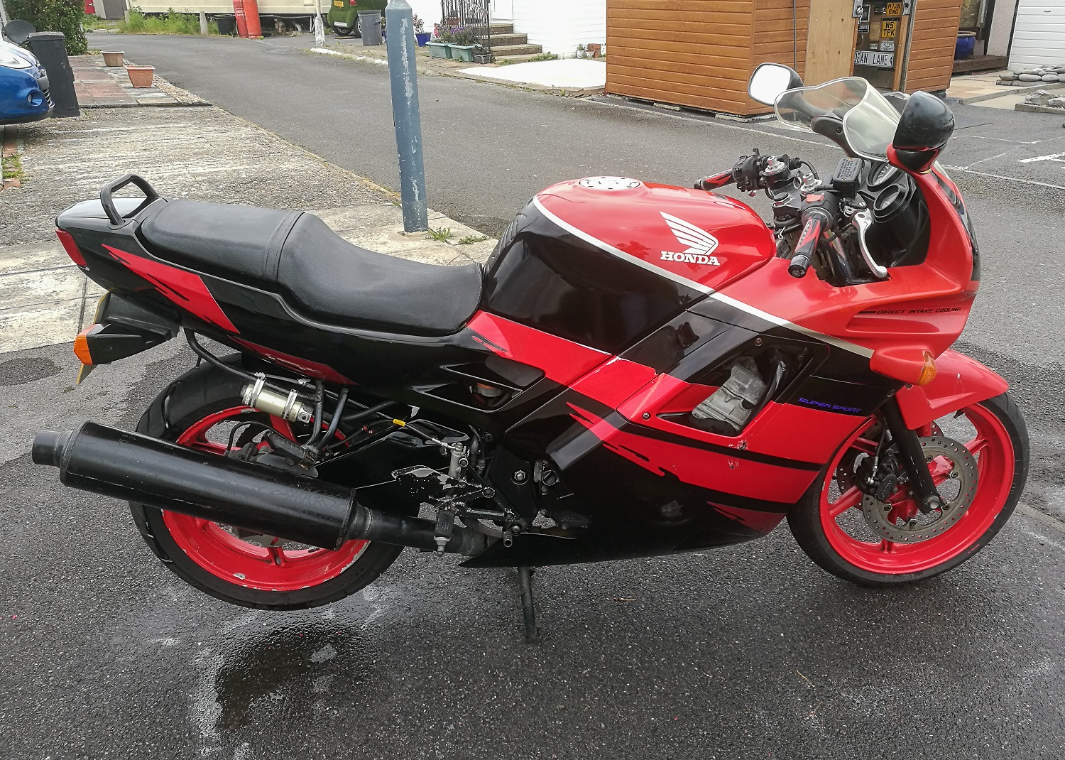 Honda cbr600f максимальная скорость